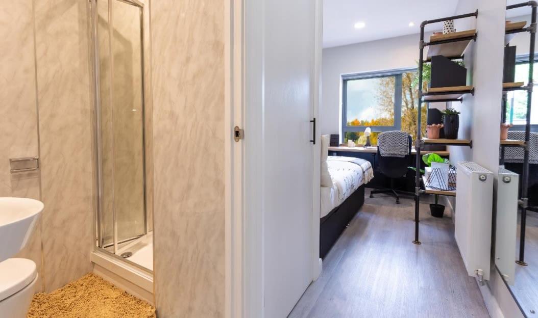 Cosy Ensuite Bedrooms At Electric Press Near Sheffield City Centre Zimmer foto